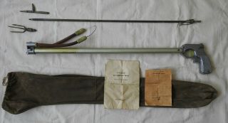 Vintage Spear Gun Rubber Loaded R - 2 Kzd Ussr Periods 1967 With Docs