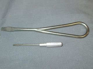 Vintage Singer Sewing Machine Chrome Featherweight Screwdrivers 25537 120378