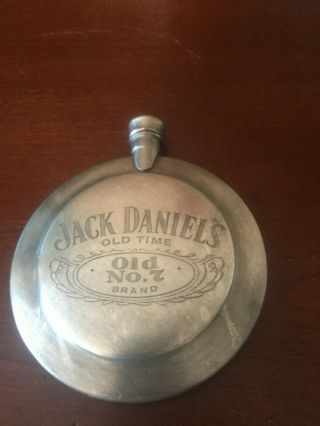 Rare,  Vintage,  Jack Daniels Old Time No.  7 Brand Liquor Flask.