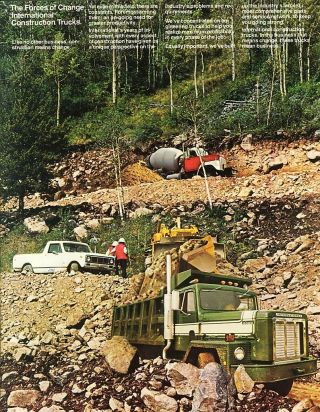 1975 International Paystar Fleetstar Loadstar Scout Ii Trucks Sales Brochure