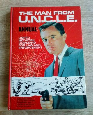 The Man From U.  N.  C.  L.  E Annual Vintage Television Hardback Book 1960 