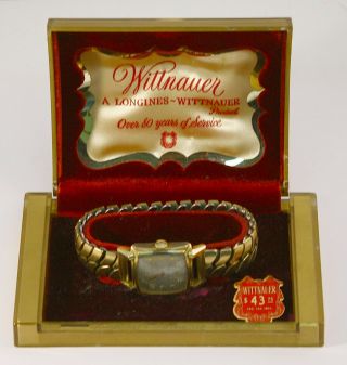 Price 10k Gf Vintage Wittnauer Longines Mens Watch In Case