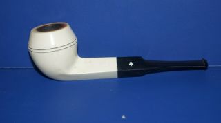 Vintage Kaywoodie White Imported Briar Tobacco Smoking Pipe L2b
