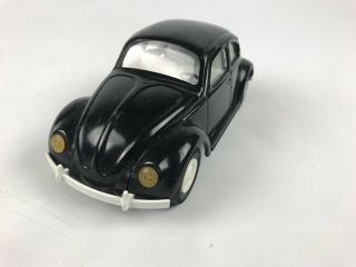 Tonka Vw Bug Black Metal Die Cast Car Vintage 70 