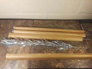 Vintage Aluminum Christmas Tree Replacement Branches - Set 4 - 18 "