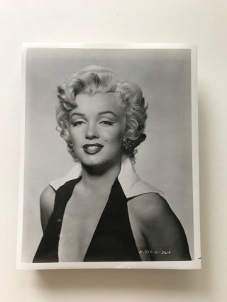 Vintage Andy Warhol / Frank Powolny Marilyn monroe silver gelatin photo 1950 - 60s 3