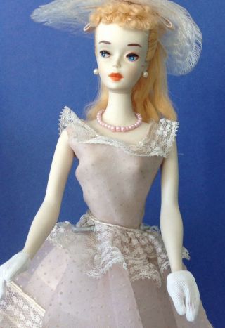 Vintage Blonde 3 Ponytail Barbie.  Simply