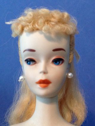 Vintage Blonde 3 Ponytail Barbie.  Simply 2