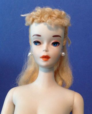 Vintage Blonde 3 Ponytail Barbie.  Simply 3