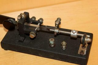 Antique Vintage Electric Specialty Telegraph Signal Key Keyer Bug Morse Code