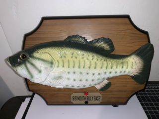 Big Mouth Billy Bass Vintage 1999 Singing Fish Don’t Worry Be Happy