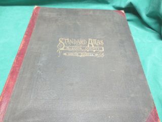Antique 1911 Standard Atlas Mccook County South Dakota Plat Book