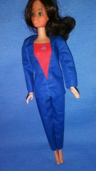 Vintage Walk Lively Steffie Barbie replaced Barbie outfit eyelashes she walks 2