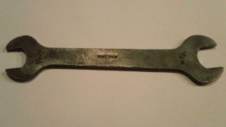 Vintage English Toolkit Wrench - King Dick - 7/16 W X 1/2 W -