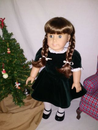 Vintage Pleasant Company American Girl 18” Molly Mcintire Doll 1992 Christmas