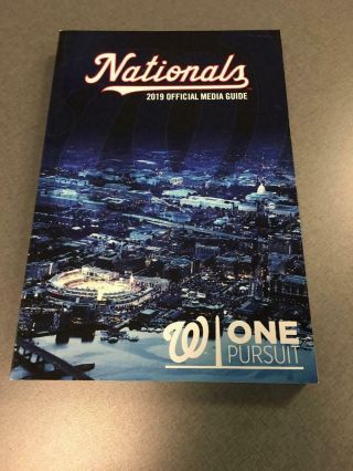 2019 Washington Nationals Baseball Media Guide