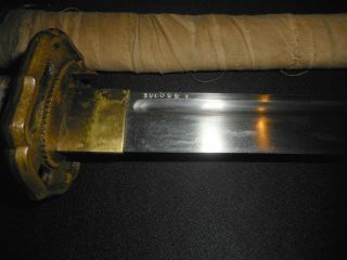 WW2 Japanese NCO Sword - Antique/Old WW II Samurai - IJA Army Katana - MATCHING 3