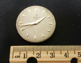 Vintage Omega Gold Watch Movement For Parts/ Repair