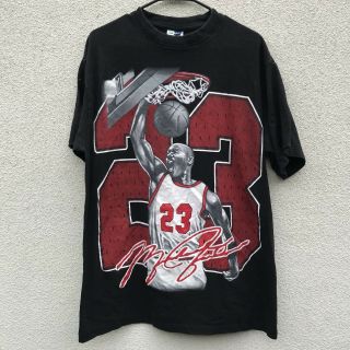 Phat Dog Vintage Michael 23 Jordan Chicago Bulls Basketball Black Shirt Xl 3g