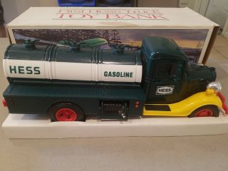 Vintage 1985 First Hess Truck Toy Bank