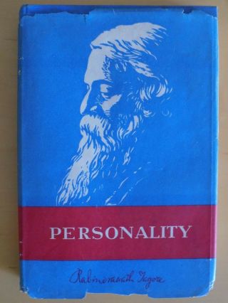 Personality by Rabindranath Tagore,  Indian Edition,  1961,  Macmillan,  Hardcover 2