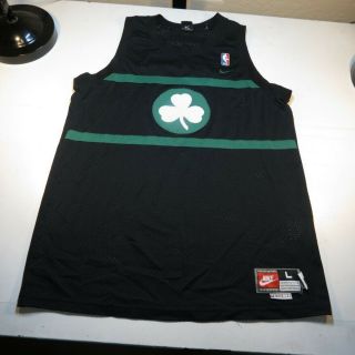 Nike Boston Celtics Nba Basketball Paul Pierce Jersey Sz Mens L Embroidered