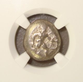 5th Century Bc Pamphylia,  Aspendus Ancient Greek Silver Stater Ngc Choice F