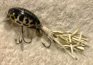Fishing Lure Fred Arbogast Hula Dancer A,  Cond Coach Dog Tackle Box Crank Bait