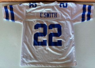Vintage Dallas Cowboys Emmitt Smith 22 Jersey Size 14/16 Youth