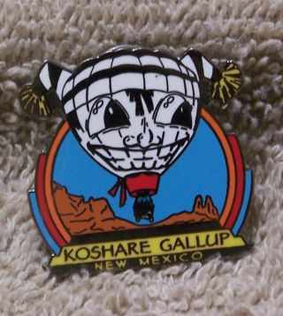 Koshare Gallup Mexico 1 1/4 " By 1 1/4 " Balloon Pin