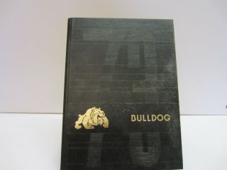 Vtg 1973 73 High School Yearbook El Dorado Springs Mo Missouri Bulldog