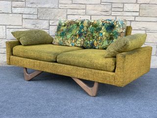 Mid Century Modern Schweiger Industries Adrian Pearsall Style Love Seat Sofa