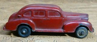 Vintage Auburn Rubber Toy Car - Made In Auburn Ind.