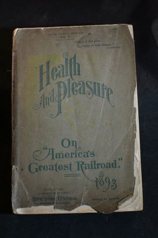 1893 Health & Pleasure On " America 
