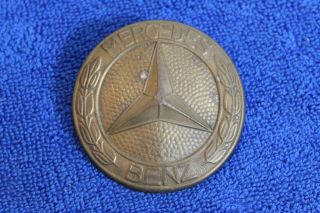 Vintage Mercedes Benz Grille Badge Plate Topper Accessory S Class C Class Amg