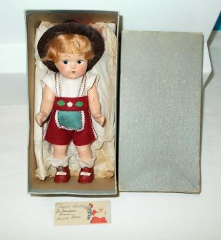 Vintage 8 " Vogue Toddles Doll 1947 - 1948