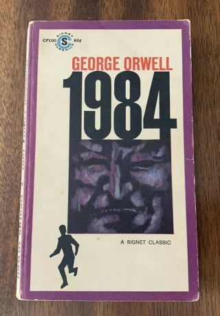 1984 Nineteen Eighty Four By George Orwell Novel (1962 Signet Classic Pb 28th)