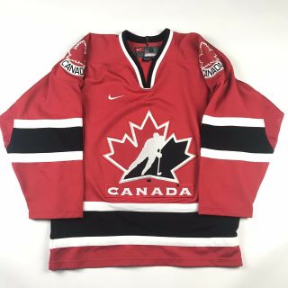 Vintage Nike Team Canada Hockey Jersey 2002 Olympics