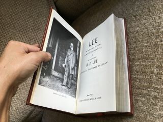 Robert R.  E.  Lee (complete Volume In 1 Book) Douglas Freeman Vintage Hc Leather
