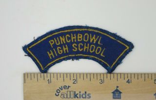 Australian Army Cadet Shoulder Patch Post Ww2 Vintage Punchbowl High School