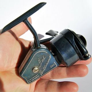 Ted Williams 350 Zangi Vintage Ultralite Italy Spinning Reel Rare Micro Reel