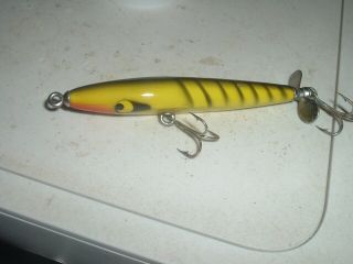 Old Fishing Lures Smithwick Devils Horse Ma Scooter Rare Color Wood Bait Look