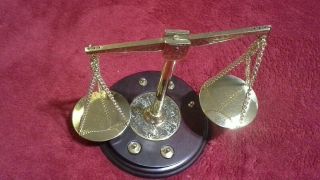 Vintage Balance Scale By The Franklin With Base And Weights - - Not Complete