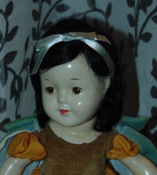 Vintage Madame Alexander Composition Doll Snow White Tagged Clothes