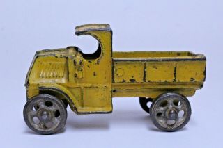 Antique Cast Iron A.  C.  Williams Kilgore Mack Bull Dog Dump Truck