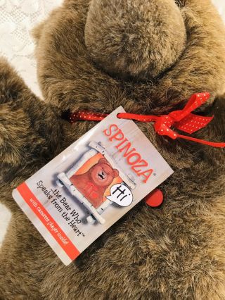 Spinoza Talking Teddy Bear Speaks From The Heart Cassette Player Plush W Tags 2