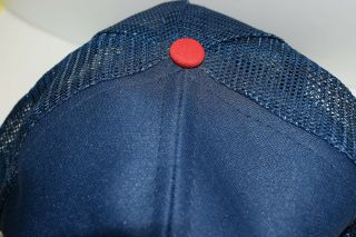 Vintage Chicago White Sox Mesh Trucker Cap Hat 1987 - 1990 Snapback U.  I.  I.  / Blue 3