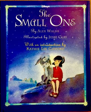 Disney’s The Small One Vintage Children’s Christmas Story Book Donkey