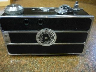 Argus Cintar Vintage Made in USA 35 mm Film Camera w/50mm Lens With Leather Case 3