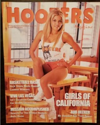 (3) Vintage Hooters Magazines 2001 Summer,  Fall,  And Winter